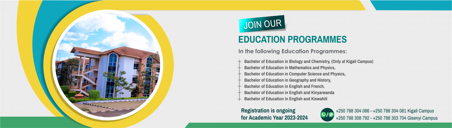Join Our Education Programmes